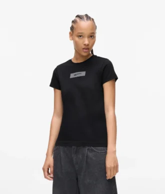 Reflekterende logo-T-shirt