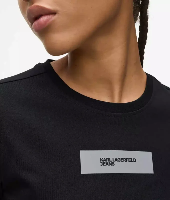 Reflekterende logo-T-shirt