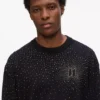 Rhinestone Degradé sweater