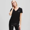 RHINESTONE IKON CHOUPETTE V-NECK T-SHIRT