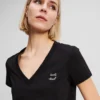 RHINESTONE IKON CHOUPETTE V-NECK T-SHIRT