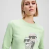 RHINESTONE IKON KARL & CHOUPETTE SWEATSHIRT