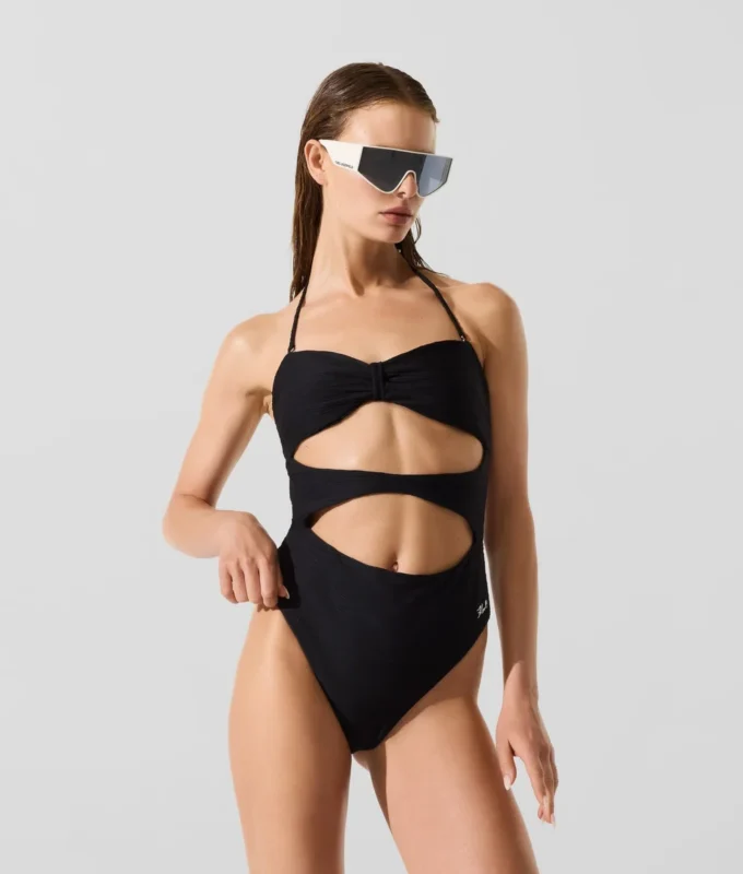 RIBBET BANDEAU-BADEDRAGT