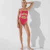 RIBBET BANDEAU-BADEDRAGT