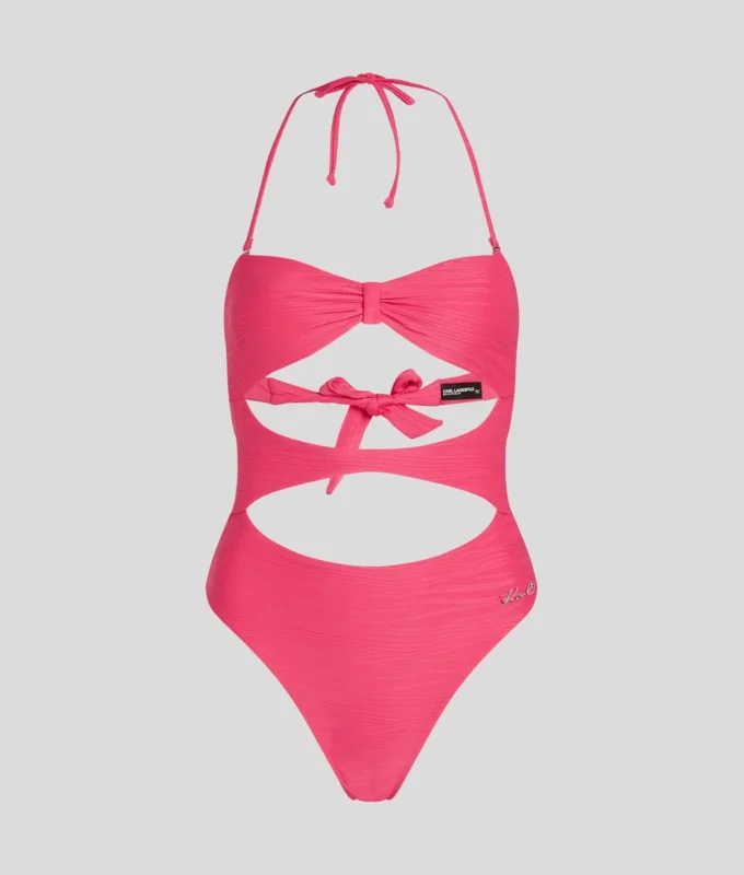 RIBBET BANDEAU-BADEDRAGT