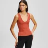 RIBBET V-HALS TANKTOP