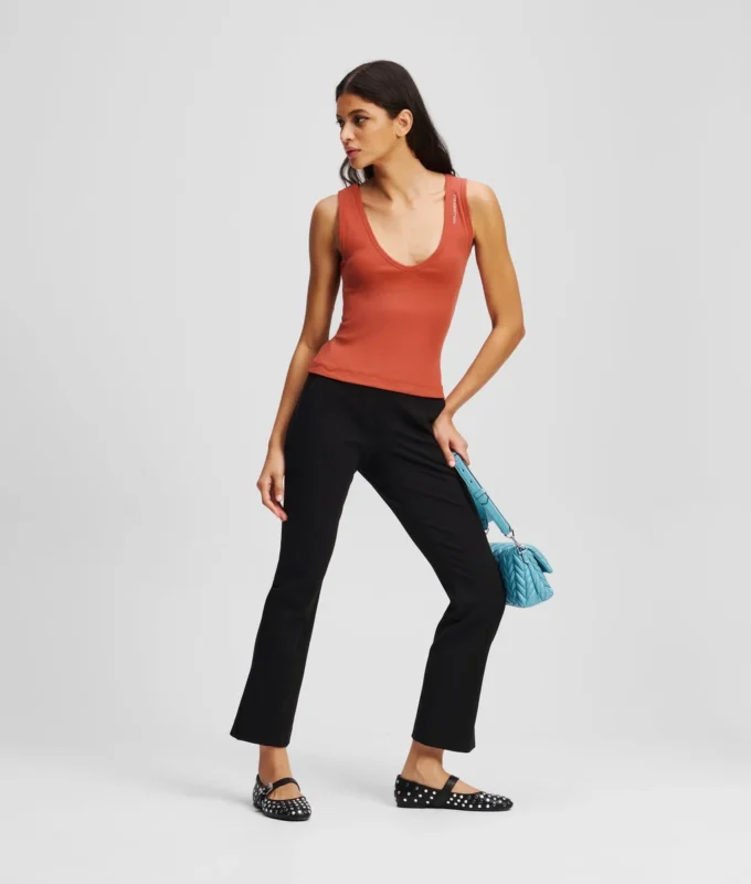 RIBBET V-HALS TANKTOP