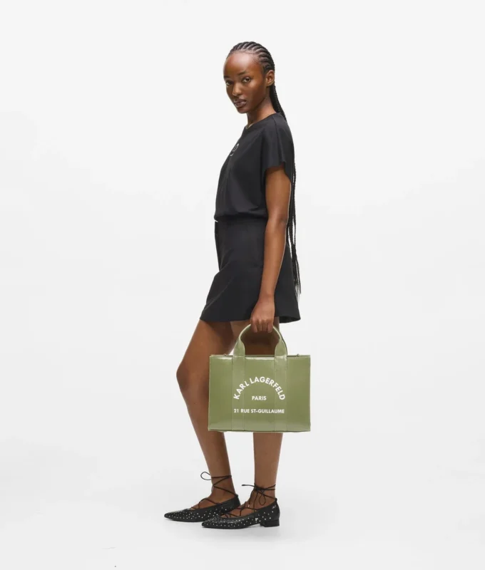 Rue St-Guillaume coated tote bag