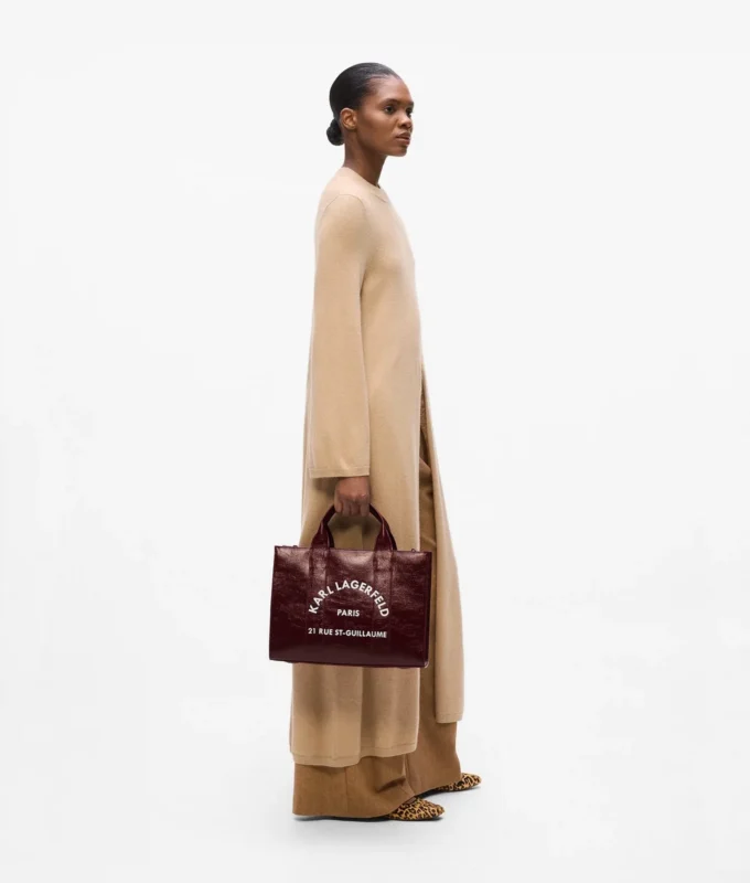 Rue St-Guillaume coated tote bag
