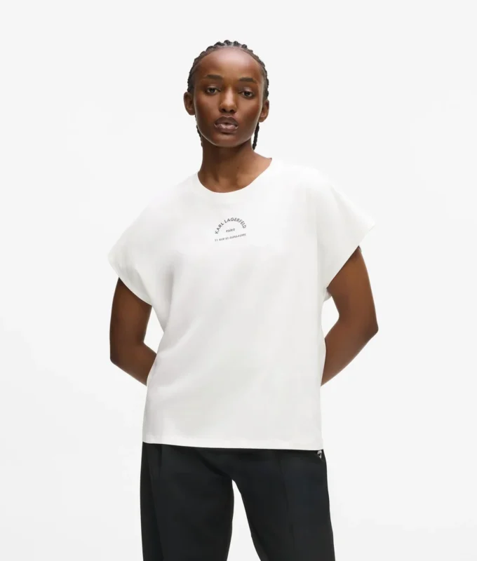 Rue St-Guillaume glitter T-shirt