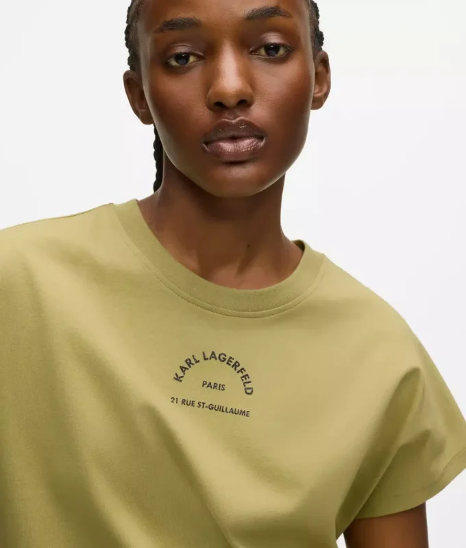 Rue St-Guillaume glitter T-shirt