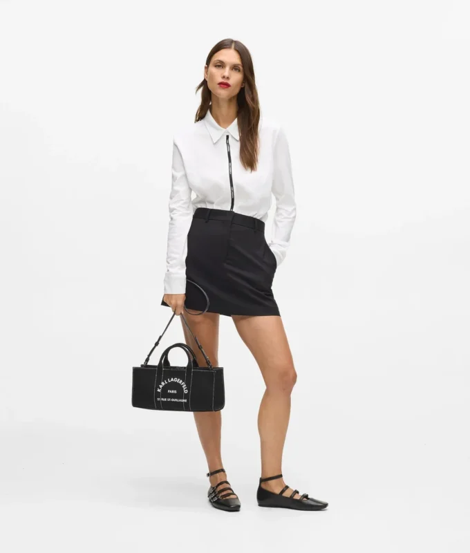 Rue St-Guillaume langstrakt totebag