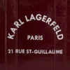Rue St-Guillaume mini coated tote bag