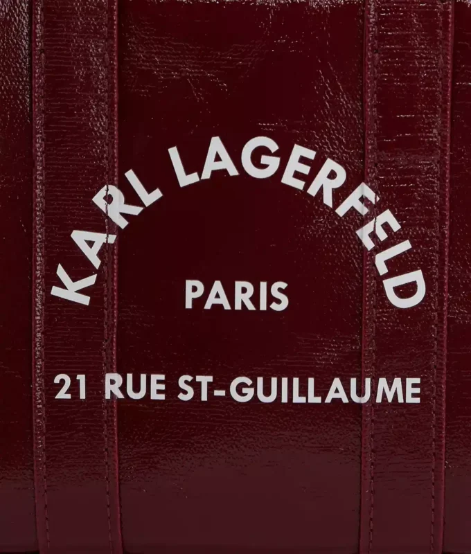 Rue St-Guillaume mini coated tote bag