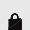 Rue St-Guillaume mini shearling tote bag