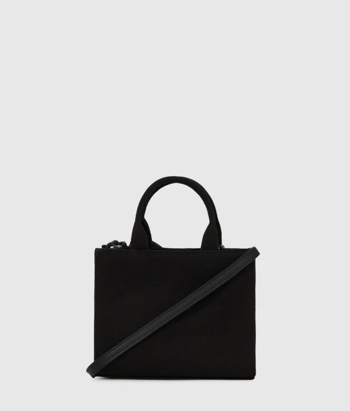 Rue St-Guillaume mini-totetaske med rhinestones