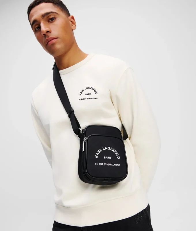RUE ST-GUILLAUME NYLON CROSSBODY TASKE