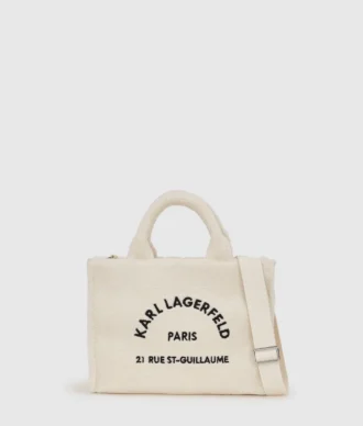 Rue St-Guillaume shearling-tote