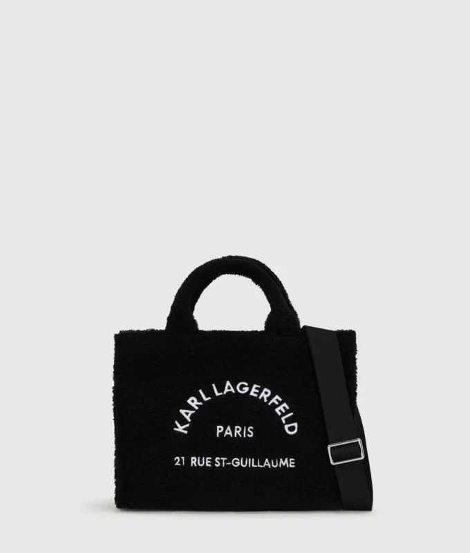 Rue St-Guillaume shearling-tote