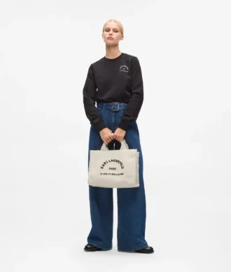 Rue St-Guillaume shearling-tote