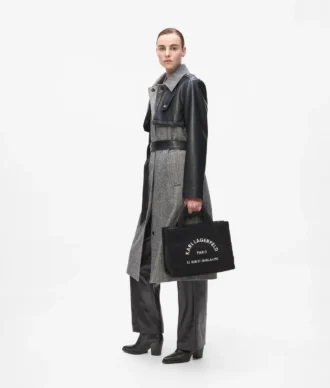 Rue St-Guillaume shearling-tote