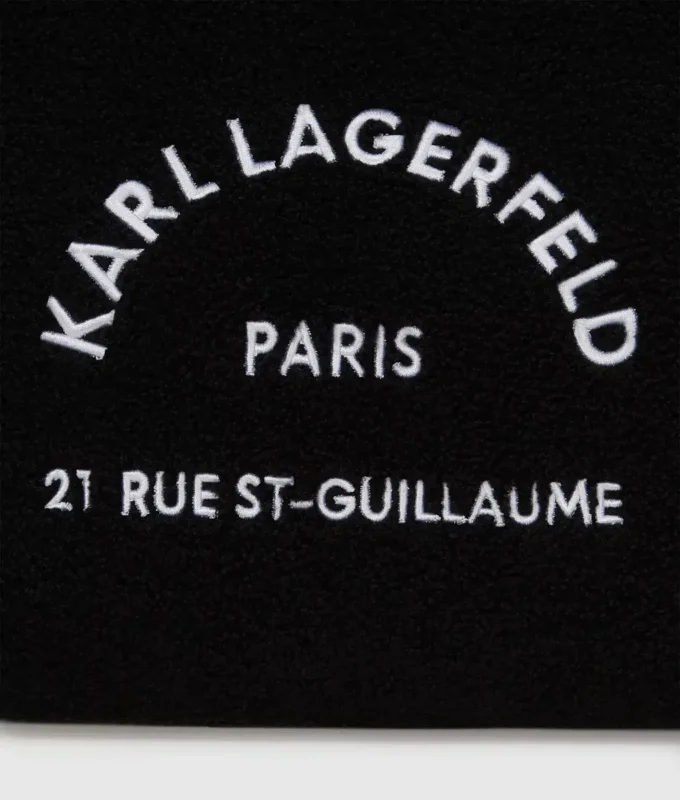 Rue St-Guillaume shearling-tote