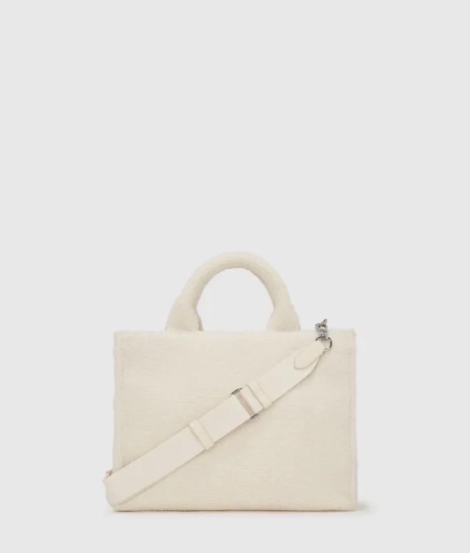 Rue St-Guillaume shearling-tote