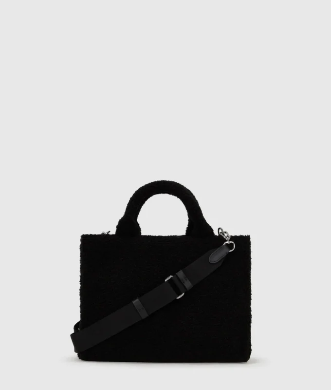 Rue St-Guillaume shearling-tote