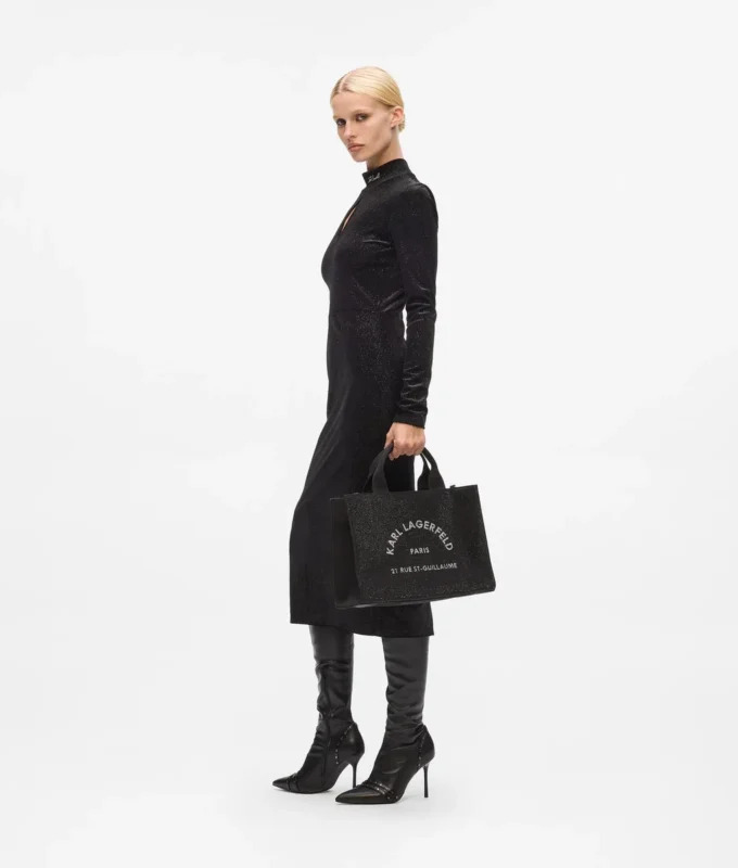 Rue St-Guillaume strass-tote bag