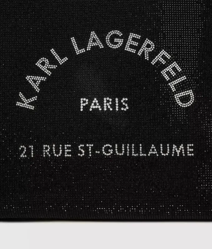 Rue St-Guillaume strass-tote bag
