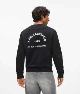Rue St-Guillaume sweatshirt med almindelig pasform