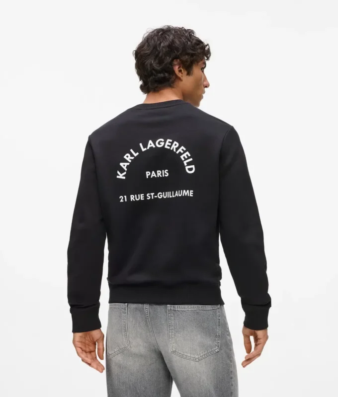 Rue St-Guillaume sweatshirt med almindelig pasform