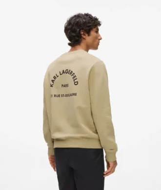 Rue St-Guillaume sweatshirt med almindelig pasform