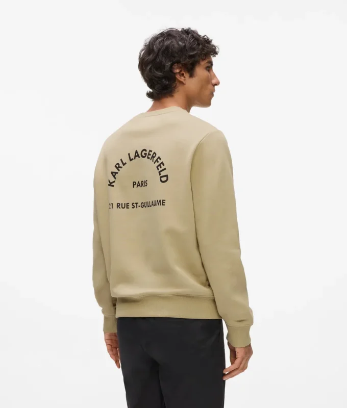 Rue St-Guillaume sweatshirt med almindelig pasform