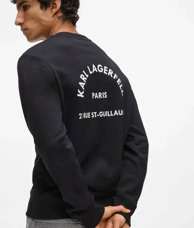 Rue St-Guillaume sweatshirt med almindelig pasform