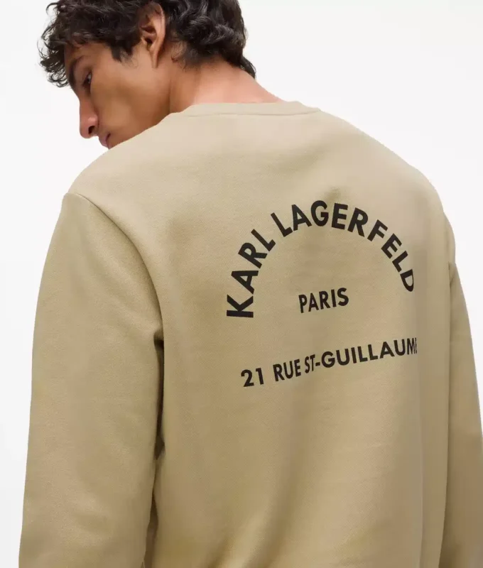 Rue St-Guillaume sweatshirt med almindelig pasform