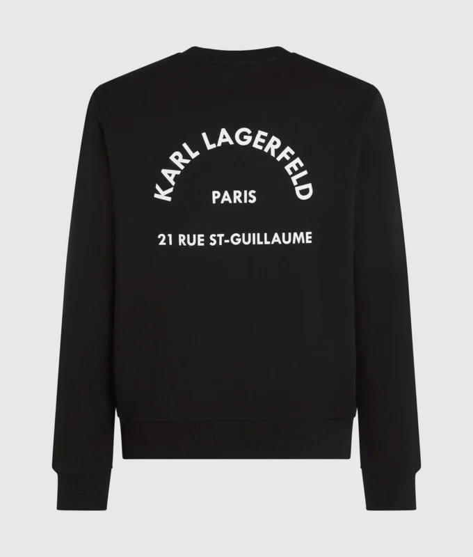 Rue St-Guillaume sweatshirt med almindelig pasform