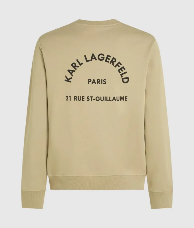 Rue St-Guillaume sweatshirt med almindelig pasform