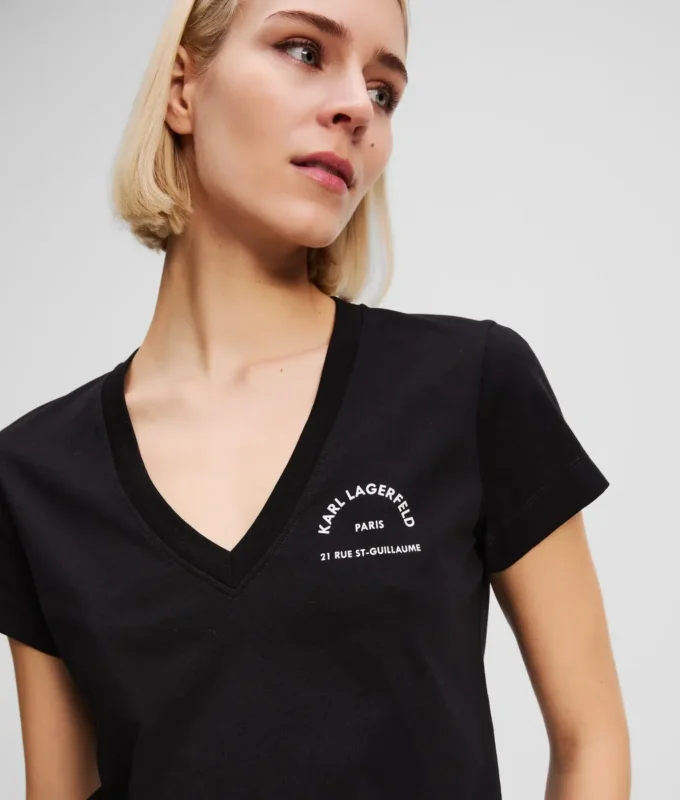 RUE ST-GUILLAUME V-HALS T-SHIRT