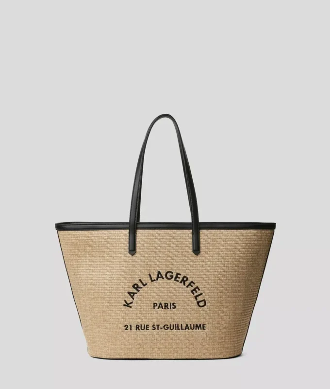 Rue St-Guillaume vævet totebag
