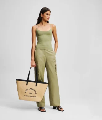 Rue St-Guillaume vævet totebag