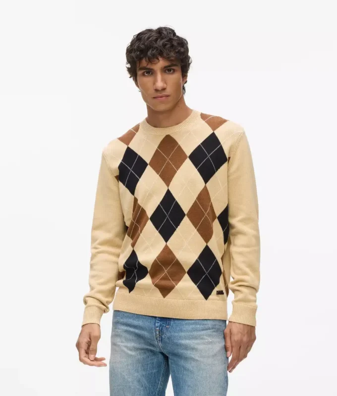 Rullekravesweater
