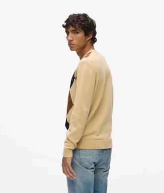 Rullekravesweater