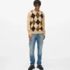 Rullekravesweater