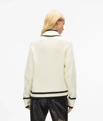 Rullekravesweater med Autograph-logo