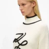 Rullekravesweater med Autograph-logo