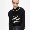 Rullekravesweater med Autograph-logo