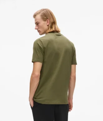 Satin-logo-T-shirt