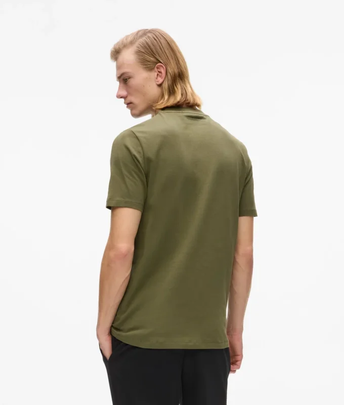 Satin-logo-T-shirt