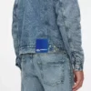 Shearling denimjakke